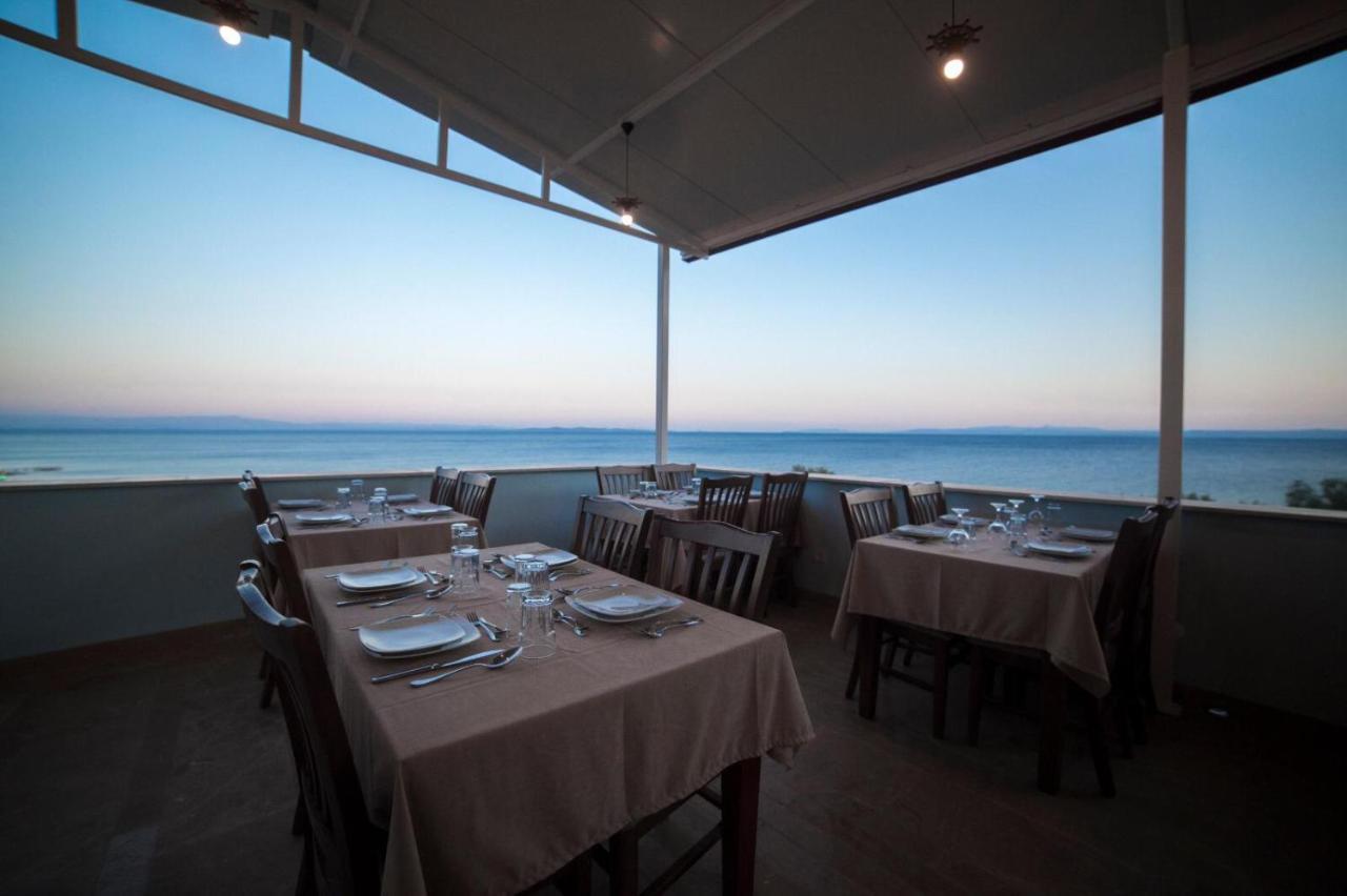 Assos Yali Butik Otel Beach Ahmetce  ภายนอก รูปภาพ