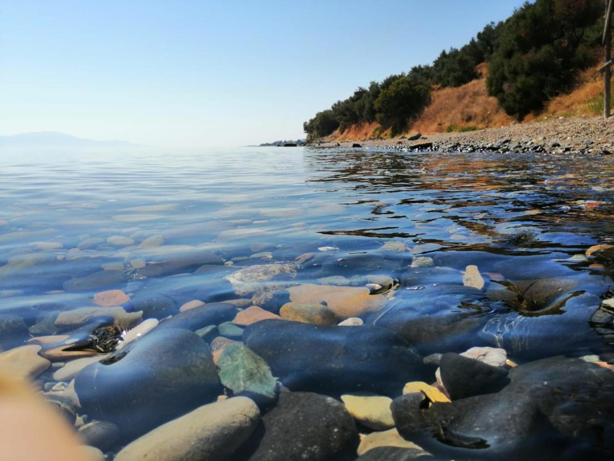 Assos Yali Butik Otel Beach Ahmetce  ภายนอก รูปภาพ