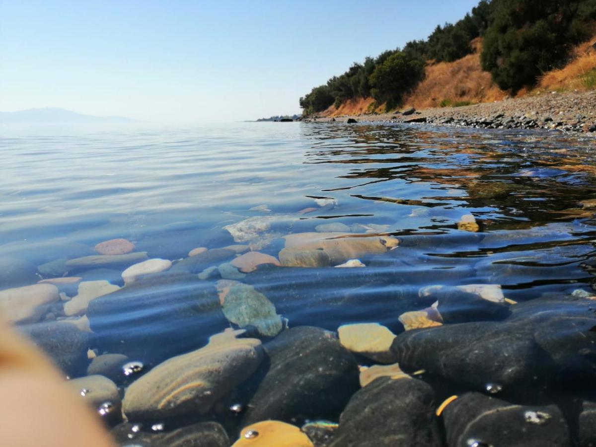 Assos Yali Butik Otel Beach Ahmetce  ภายนอก รูปภาพ