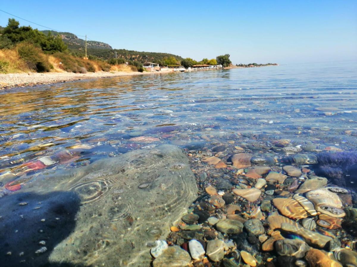 Assos Yali Butik Otel Beach Ahmetce  ภายนอก รูปภาพ