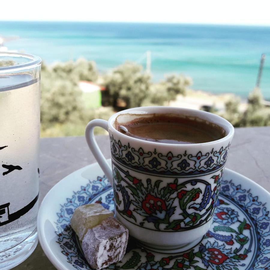 Assos Yali Butik Otel Beach Ahmetce  ภายนอก รูปภาพ